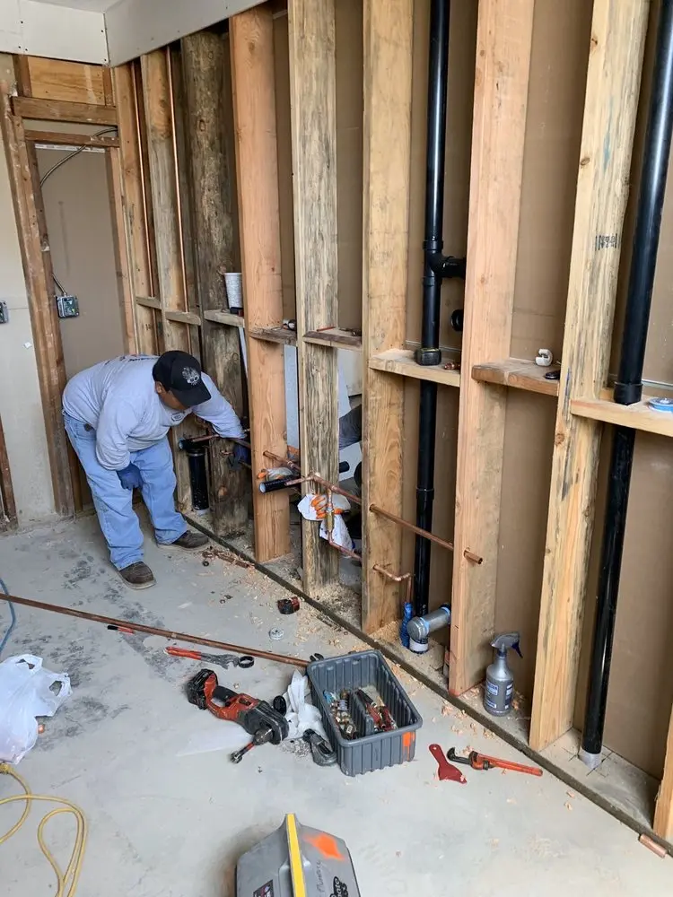 Commercial rough-in plumbing for Commercial Plumbing in Downers Grove